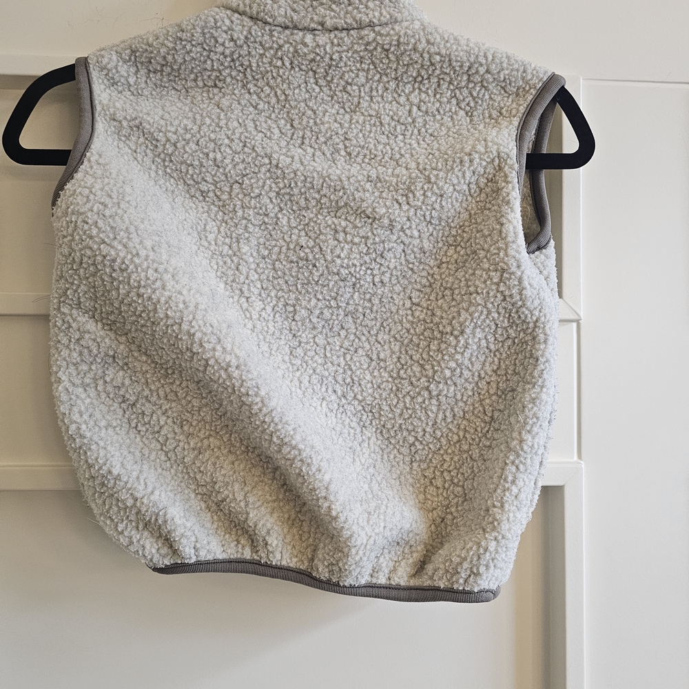 REI Gray Fleece Vest - Picture 2 of 4
